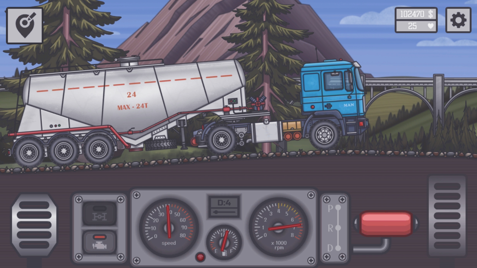 卡车司机本游戏截图